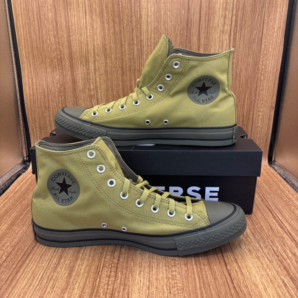 Converse CTAS Hi Unisex 11 Men / 12 Women In The Weeds Utility Green High Top